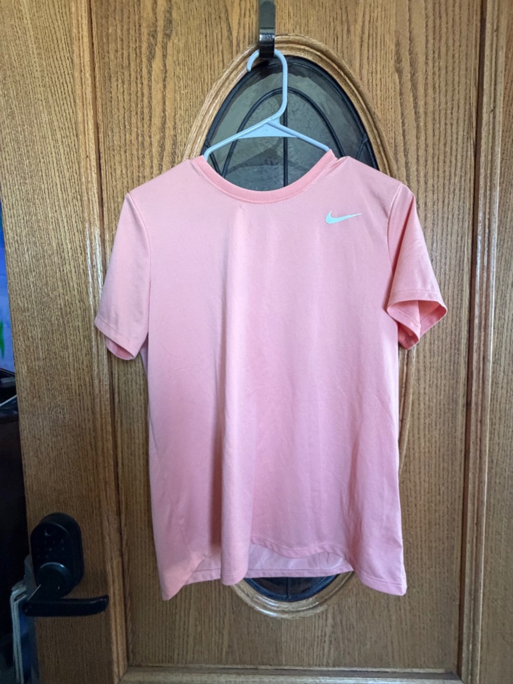 Nike Peach dri-fit tee Size M the color is more like what you see in the picture